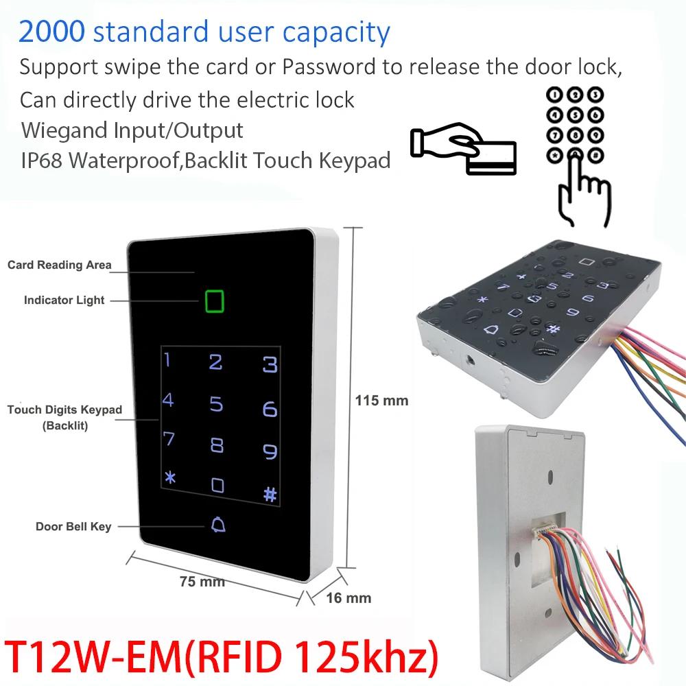 T12W-EM  RFID ī ׼ Ʈѷ, 125khz, 100PCs